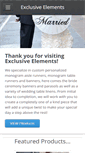 Mobile Screenshot of exclusiveelementsinc.com